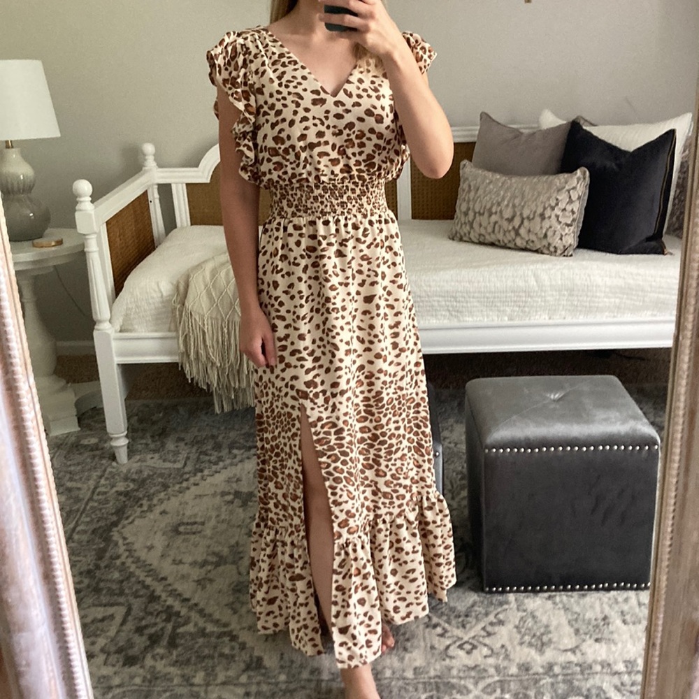 Leopard Maxi Dress